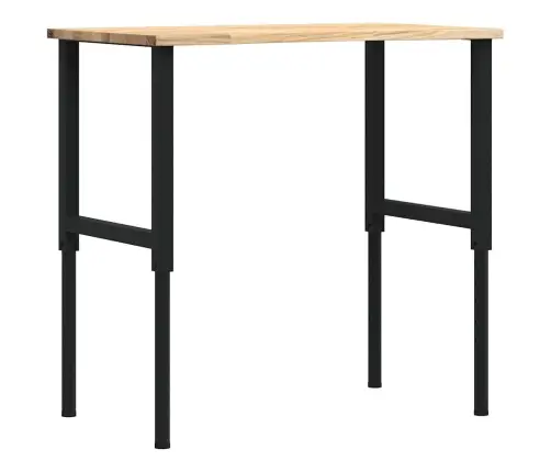 Darbagalds, 100X60X(71,5-98) Cm, Ozola Masīvkoks Vidaxl