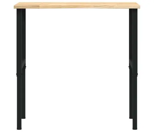 Darbagalds, 100X60X(71,5-98) Cm, Ozola Masīvkoks Vidaxl