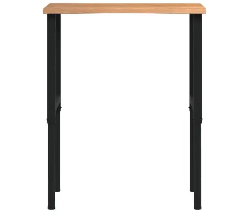Darbagalds, Brūns, 80X60X(71,5-98) Cm, Ozola Masīvkoks Vidaxl