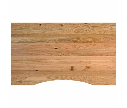 Darbagalds, Brūns, 100X60X(71,5-98) Cm, Ozola Masīvkoks Vidaxl