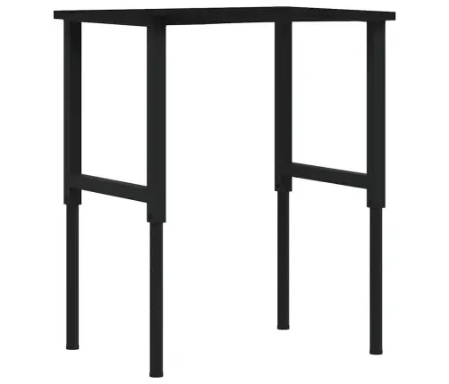 Töölaud, Tumepruun, 80X60X(71,5-98) cm Tammepuit