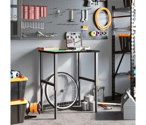 Töölaud, Tumepruun, 80X60X(71,5-98) cm Tammepuit