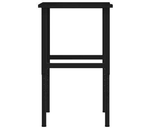 Töölaud, Tumepruun, 80X60X(71,5-98) cm Tammepuit