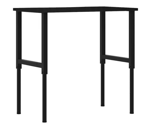 Töölaud, Tumepruun, 100X60X(71,5-98) cm Tammepuit