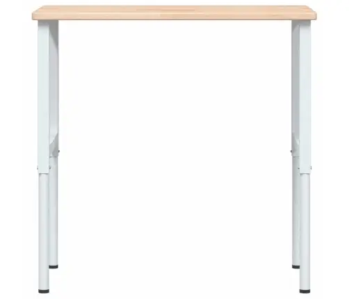 Darbagalds, 100X60X(71,5-98) Cm, Ozola Masīvkoks, Taisnstūra Vidaxl