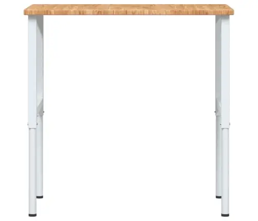 Darbagalds, 100X60X(71,5-98)Cm, Ozola Masīvkoks, Taisnstūra Vidaxl