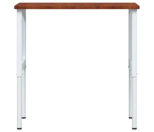 Darbagalds, 100X60X(71,5-98)Cm, Ozola Masīvkoks, Taisnstūra Vidaxl