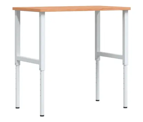 Darbastalis, 100X60X(71,5-98)cm Bukmedis, Stačiakampis