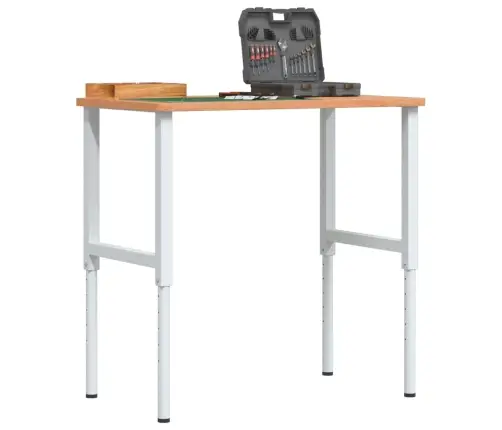 Darbastalis, 100X60X(71,5-98)cm Bukmedis, Stačiakampis