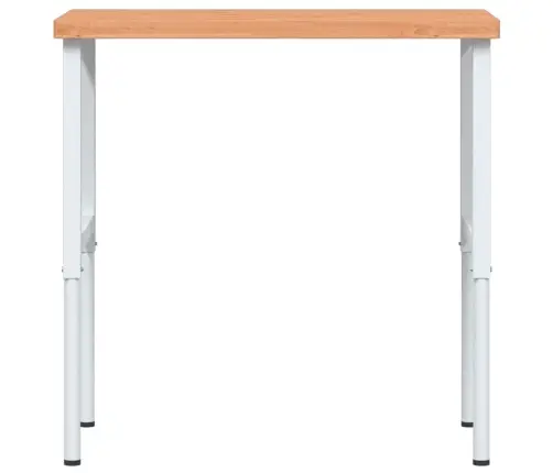 Darbagalds, 100X60X(73-99,5) Cm, Ozola Masīvkoks, Taisnstūra Vidaxl