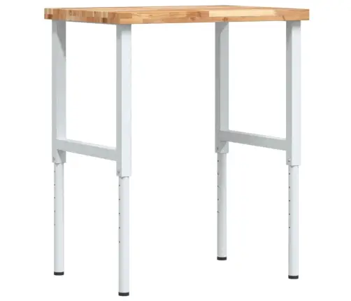 Darbagalds, 80X60X(73-99,5) Cm, Akācijas Masīvkoks, Taisnstūra Vidaxl