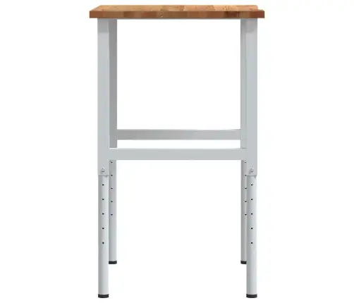 Darbagalds, Brūns, 80X60X(71,5-98) Cm, Ozola Masīvkoks Vidaxl