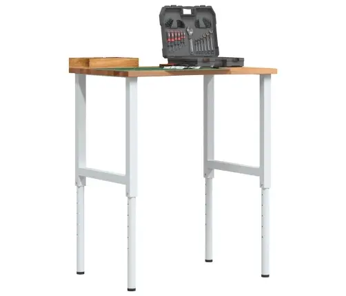 Darbagalds, Brūns, 80X60X(71,5-98) Cm, Ozola Masīvkoks Vidaxl