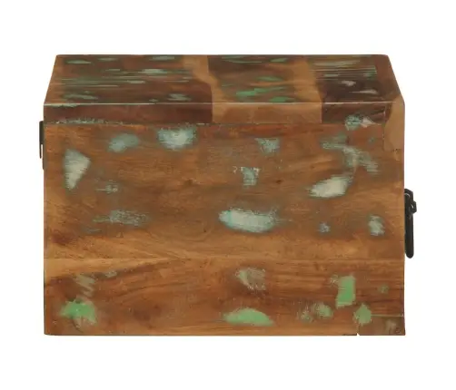 Pie Sienas Stiprināms Naktsskapītis Reģenerēts Masīvkoks Vidaxl