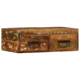 Sienas Televizora Skapis 60X30X19 Cm Reģenerēts Masīvkoks Vidaxl