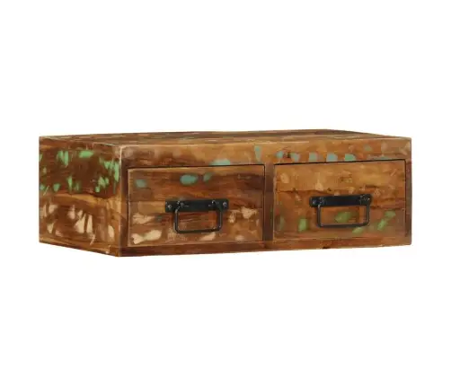 Sienas Televizora Skapis 60X30X19 Cm Reģenerēts Masīvkoks Vidaxl