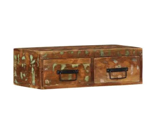 Sienas Televizora Skapis 60X30X19 Cm Reģenerēts Masīvkoks Vidaxl