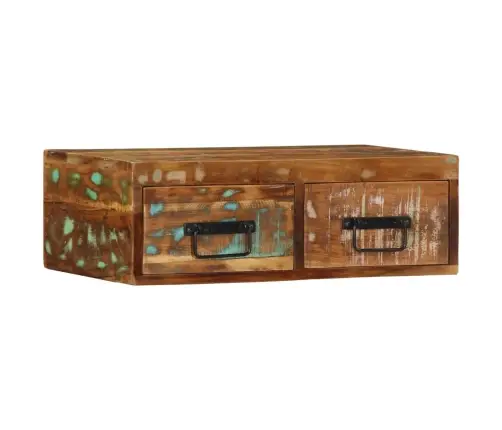 Sienas Televizora Skapis 60X30X19 Cm Reģenerēts Masīvkoks Vidaxl