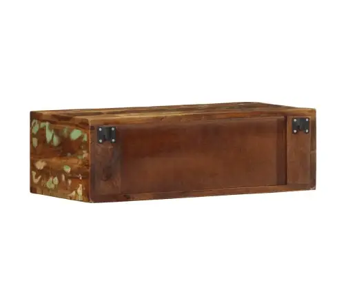 Sienas Televizora Skapis 60X30X19 Cm Reģenerēts Masīvkoks Vidaxl