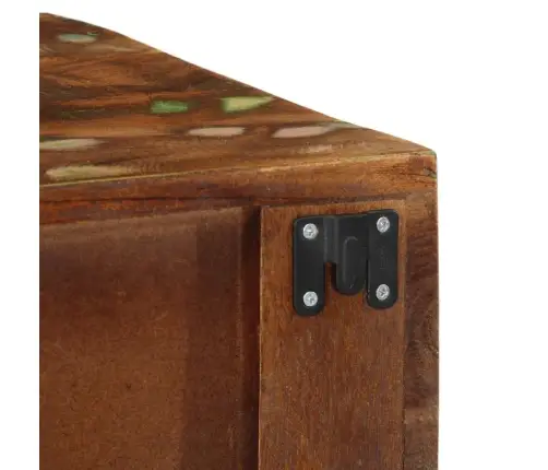 Sienas Televizora Skapis 60X30X19 Cm Reģenerēts Masīvkoks Vidaxl