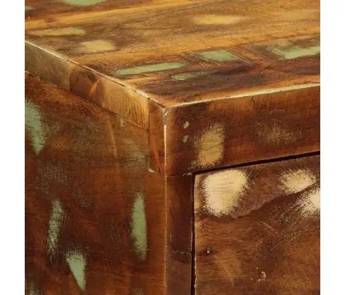 Seinale Kinnitatav Telerikapp, 80X30X19 cm Taastatud Puit