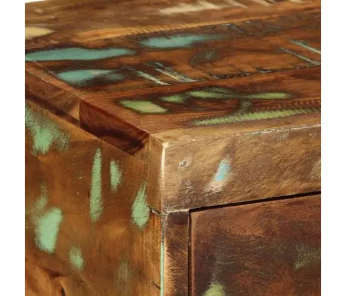 Sieninė Televizoriaus Spintelė, 100X30X19cm Perdirbta Mediena