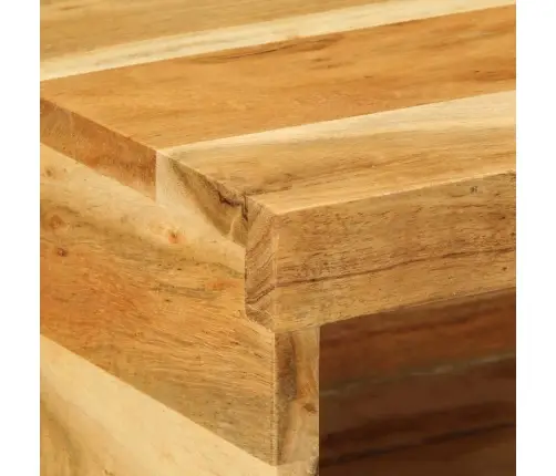 Sienas Televizora Skapis 40X30X19 Cm Akācijas Masīvkoka Vidaxl