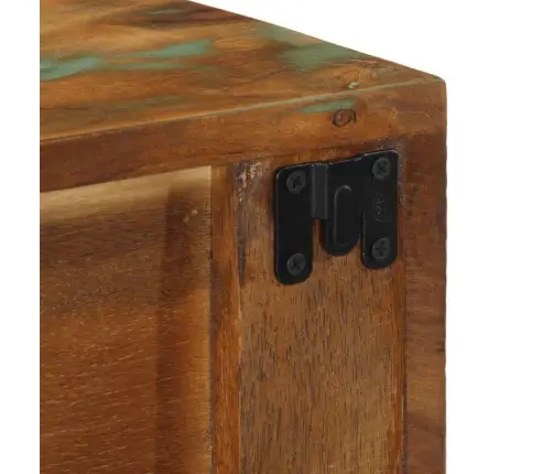 Sienas Televizora Skapis 60X30X19 Cm Reģenerēts Masīvkoks Vidaxl