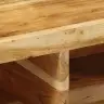 Sienas Televizora Skapis 80X30X19 Cm Akācijas Masīvkoka Vidaxl