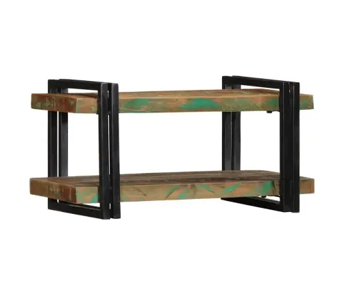 Sienas Plaukts Daudzkrāsains Masīvkoks, Pārstrādāts Vidaxl