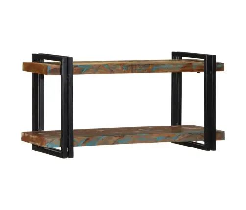 Sienas Plaukts Daudzkrāsains Masīvkoks, Pārstrādāts Vidaxl