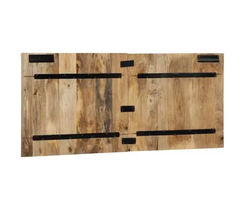 Galvūgalio 120 Cm Masyvo Neapdoroto Medžio Mango