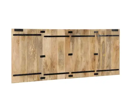 Voodipeats 200 Cm Täistöötlemata Puidust Mango