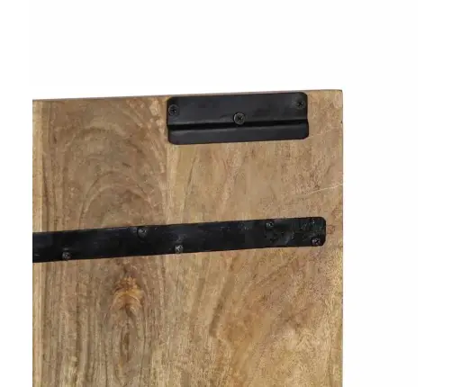 Voodipeats 200 Cm Täistöötlemata Puidust Mango