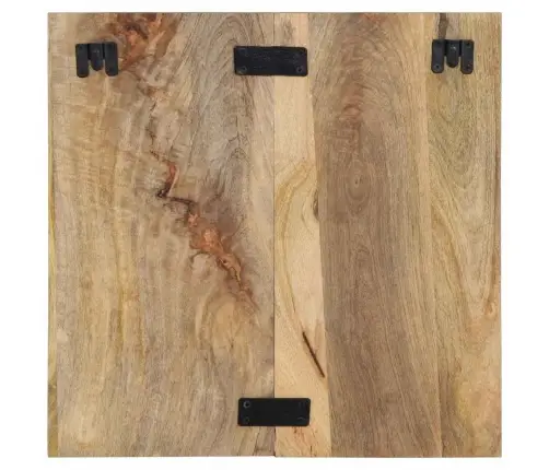 Naktsskapītis, 50X27X50 Cm, Neapstrādāts Mango Koks Vidaxl