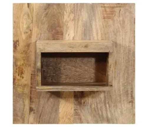 Naktsskapītis, 50X27X50 Cm, Neapstrādāts Mango Koks Vidaxl Naktsskapītis, 50X27X50 Cm, Neapstrādāts Mango Koks Vidaxl