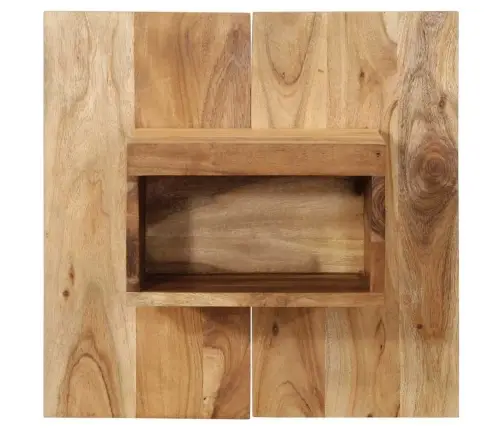 Naktsskapītis, 50X27X50 Cm, Akācijas Masīvkoks Vidaxl Naktsskapītis, 50X27X50 Cm, Akācijas Masīvkoks Vidaxl