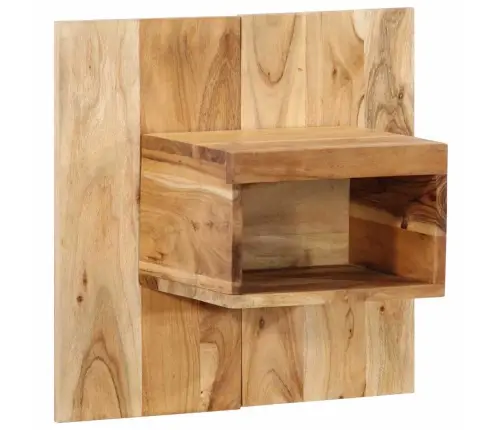 Naktsskapītis, 50X27X50 Cm, Akācijas Masīvkoks Vidaxl Naktsskapītis, 50X27X50 Cm, Akācijas Masīvkoks Vidaxl