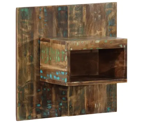 Nakts Skapis Daudzkrāsains 50X27X50 Cm Reģenerēts Masīvkoks Vidaxl