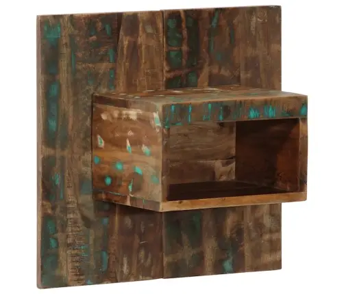 Nakts Skapis Daudzkrāsains 50X27X50 Cm Reģenerēts Masīvkoks Vidaxl