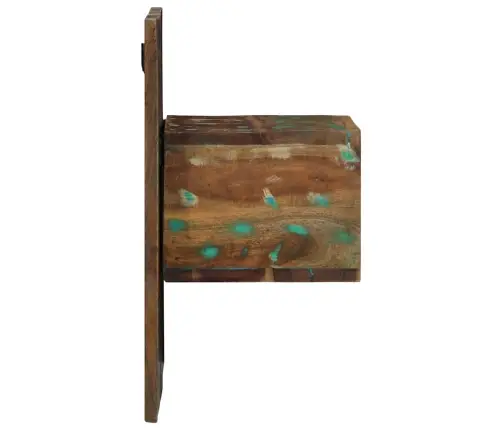 Nakts Skapis Daudzkrāsains 50X27X50 Cm Reģenerēts Masīvkoks Vidaxl