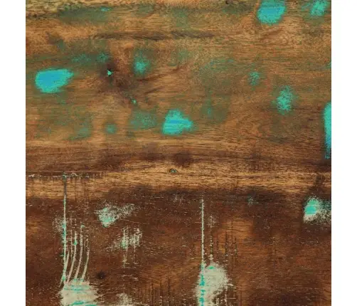 Nakts Skapis Daudzkrāsains 50X27X50 Cm Reģenerēts Masīvkoks Vidaxl