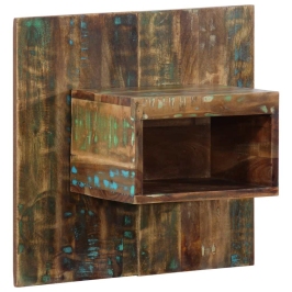 Nakts Skapis Daudzkrāsains 50X27X50 Cm Reģenerēts Masīvkoks Vidaxl