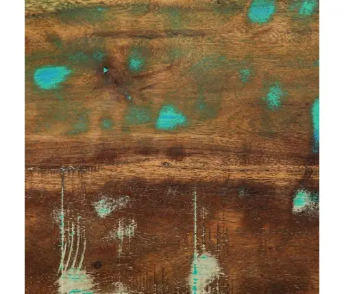 Nakts Skapis Daudzkrāsains 60X32X80 Cm Reģenerēts Masīvkoks Vidaxl