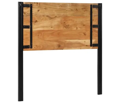 Galvgalis, 100 Cm, Akācijas Masīvkoks Un Dzelzs Vidaxl Galvgalis, 100 Cm, Akācijas Masīvkoks Un Dzelzs Vidaxl