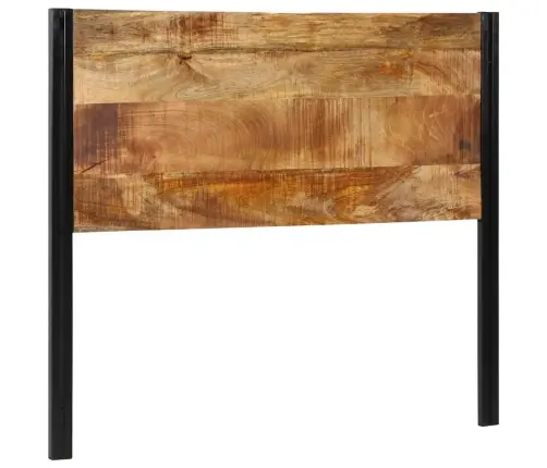 Galvgalis, 100 Cm, Mango Masīvkoks Un Dzelzs Vidaxl