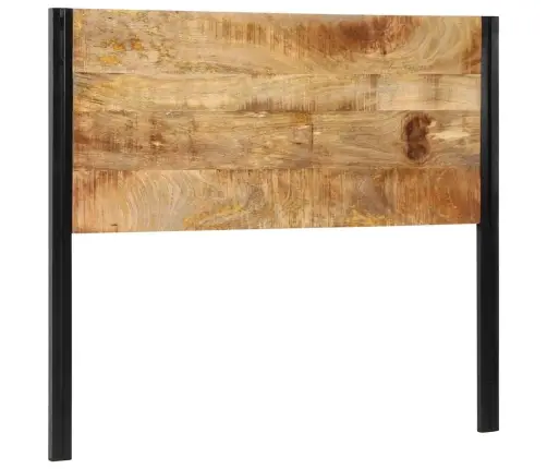 Galvgalis, 100 Cm, Mango Masīvkoks Un Dzelzs Vidaxl