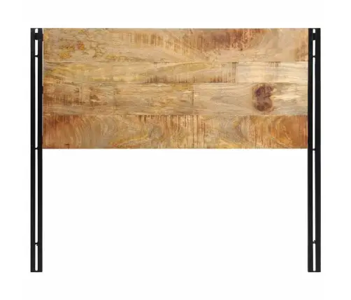 Galvgalis, 100 Cm, Mango Masīvkoks Un Dzelzs Vidaxl