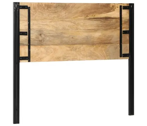 Galvgalis, 100 Cm, Mango Masīvkoks Un Dzelzs Vidaxl