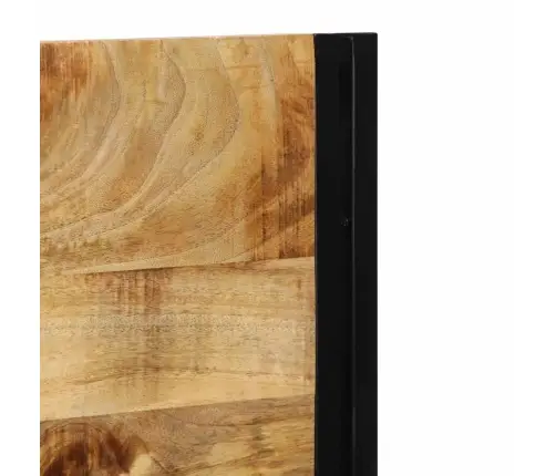 Galvgalis, 100 Cm, Mango Masīvkoks Un Dzelzs Vidaxl